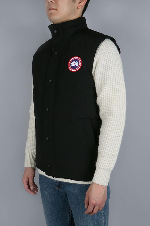 CANADA GOOSE カナダグース スーパーコピー メンズ GARSON VEST ギャルソンベスト BLACK 622040030